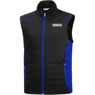 Bezrękawnik SPARCO VEST - czarno-niebieski