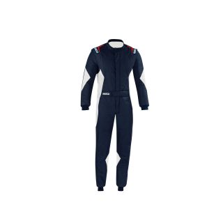 Kombinezon SPARCO SUPERLEGGERA - granatowo-biały
