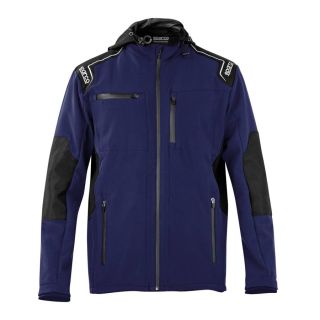 Kurtka SPARCO SEATTLE SOFT SHELL - granatowa