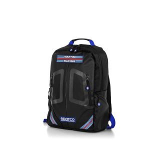 Plecak SPARCO STAGE MARTINI RACING - czarno-niebieski
