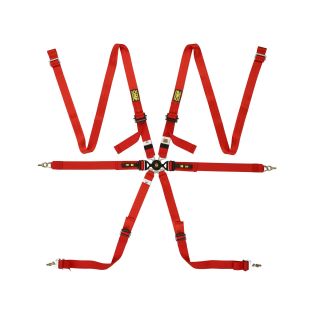 Pasy bezpieczeństwa OMP ONE 2 VERSA ENDURANCE DA0-0202-A05 – 2", 6-pkt.
