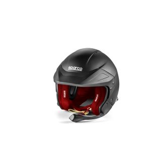 KASK SPARCO FLUX RJ-I 8859-2024 czarno-czerwony