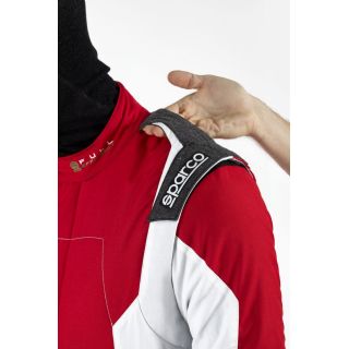 Kombinezon SPARCO X-LIGHT FULL EFFICIENCY 8856-2018 czerwono-biały