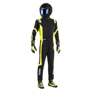 Kombinezon SPARCO THUNDER FIA 8877-2022 czarno-żółty