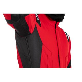 Kombinezon dziecięcy SPARCO THUNDER FIA 8877-2022 czerwono-czarny