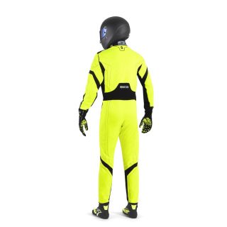 Kombinezon dziecięcy SPARCO THUNDER FIA 8877-2022 żółto-czarny