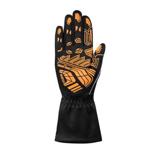 Rękawice Sparco K-Attack czarno-pomarańczowe