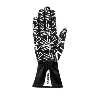 Rękawice Sparco K-Rookie  czarno-biale