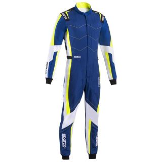 Kombinezon SPARCO KERB ADVANCED FIA 8877-2022 niebiesko-żółty