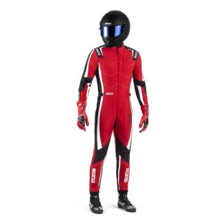 Kombinezon SPARCO KERB ADVANCED FIA 8877-2022 czerwono-czarny
