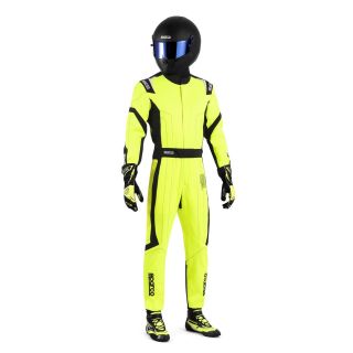Kombinezon SPARCO THUNDER FIA 8877-2022 żółto-czarny