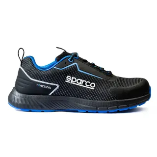 Buty Sparco Traction Suzuka S1PS ESD czarno-niebieskie