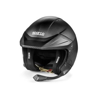 Kask Sparco Flux RJ-I CARBON 8859-2024 czarno-czarny