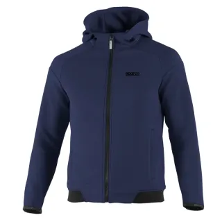 Bluza rozpinana z kapturem Sparco granatowa