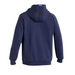 Bluza z kapturem zapinana Sparco Gulf granatowa