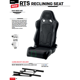 Fotel OMP RTS regulowany