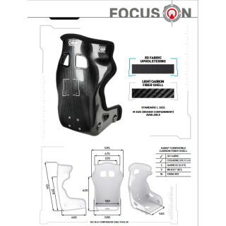 Fotel OMP HTC ONE FIA 8862-2009