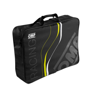 Kombinezon OMP TECNICA EVO FIA 8856-2018 niebiesko-żółty fluo