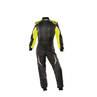 Kombinezon OMP TECNICA EVO FIA 8856-2018 czarno-żółty