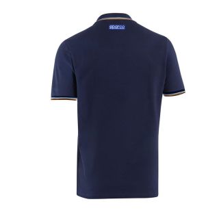Koszulka Polo Sparco Gulf z kieszonką granatowa