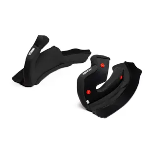 Wyściółka wkładki policzkowe do kasków Sparco Stealth RF czarne