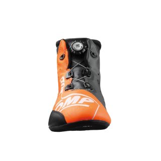 Buty OMP One Evo X R FIA 8856-2018 pomarańczowo-antracytowe