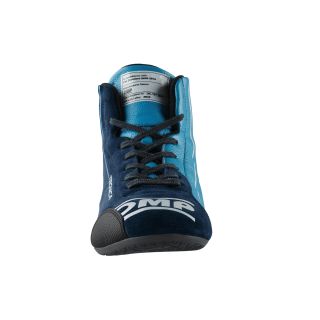 Buty OMP Tecnica 2025 FIA 8856-2018 granatowo-błękitne