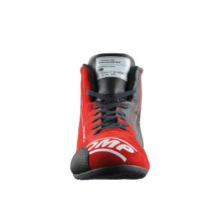 Buty OMP Tecnica 2025 FIA 8856-2018 czarno-czerwone