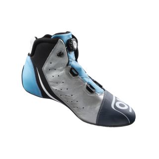 Buty OMP One Evo X R FIA 8856-2018 granatowo-błękitne