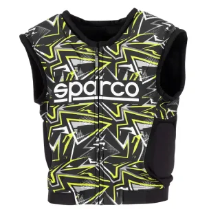 Kamizelka ochronna dziecięca SPARCO SJ PRO-K3 czarno-żółta
