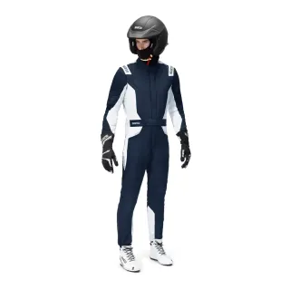 Kombinezon Sparco Sprint Advanced FIA 8856-2018 granatowo-biały