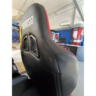 Fotel biurowy SPARCO TROOPER – czarno-czerwony