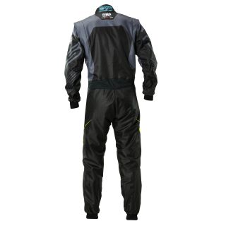 Kombinezon dziecięcy OMP KS-2X ART FIA 8877-2022 czarno-żółty