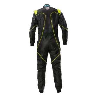 Kombinezon dziecięcy OMP KS-3X ART FIA 8877-2022 czarno-żółty