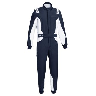 Kombinezon Sparco Sprint Advanced FIA 8856-2018 granatowo-biały