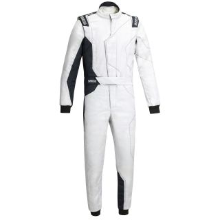 Kombinezon Sparco Sprint Advanced Asymetrical FIA 8856-2018 biało-granatowy