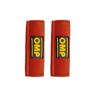 Nakładki na pasy 3" OMP – czerwone