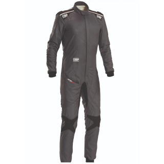 Kombinezon OMP One Evo Air FIA 8856-2018 szaro-czarny