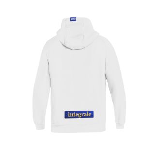 Bluza z kapturem Sparco Lancia HF Delta Integrale biało-czerwona