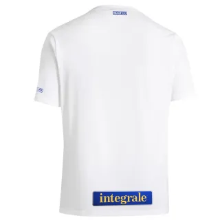 Koszulka T-Shirt Sparco Lancia HF Delta Integrale biało-żółta