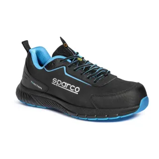 Buty Sparco Traction Nubuck Takuma S3S ESD czarno-niebieskie