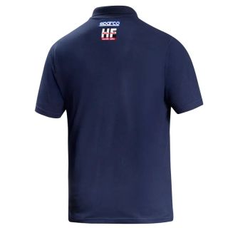 Koszulka Polo Sparco Lancia HF Squadra Corse Lunetta granatowa