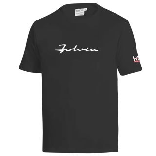 Koszulka T-Shirt Sparco Lancia HF Fulvia czarna