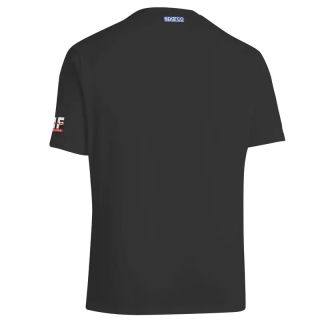 Koszulka T-Shirt Sparco Lancia HF Fulvia czarna