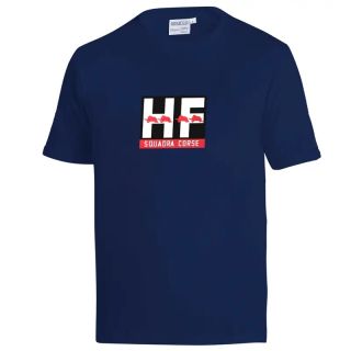 Koszulka T-Shirt Sparco Lancia HF Squadra Corse granatowa