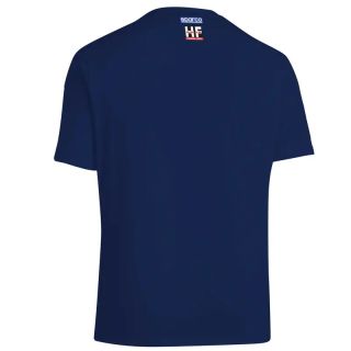 Koszulka T-Shirt Sparco Lancia HF Squadra Corse granatowa
