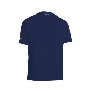 Koszulka T-Shirt Sparco Lancia Rally 037 Martini Racing granatowa