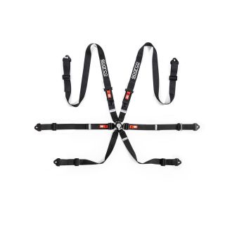 Pasy bezpieczeństwa Sparco COMPETITION H-2 PD 2", 6-pkt czarne