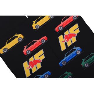 Skarpety Sparco Icon Design Lancia Delta Collection czarne