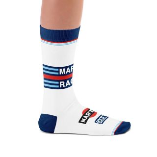 Skarpety Sparco Iconic Design 2 Martini Racing białe
